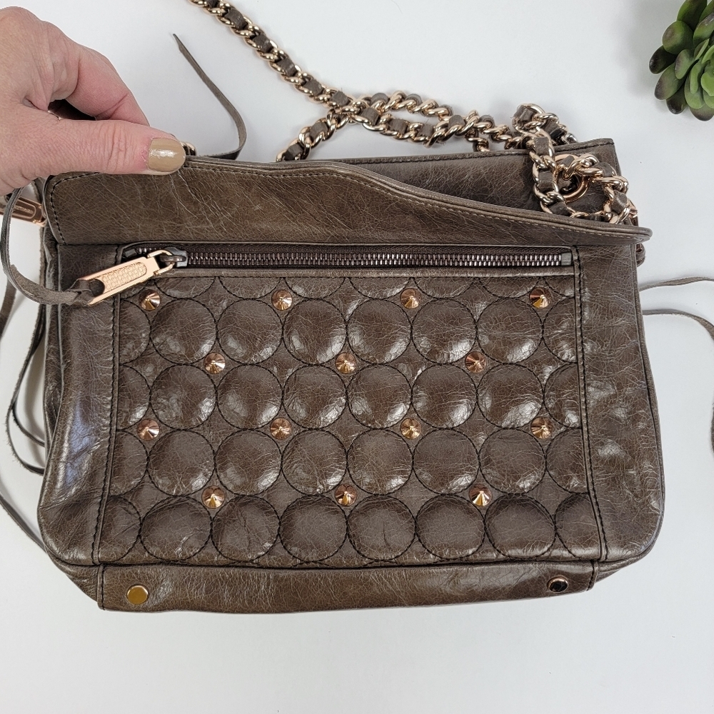 Rebecca Minkoff Leather Quilted Hangbag - Picture 4 of 16